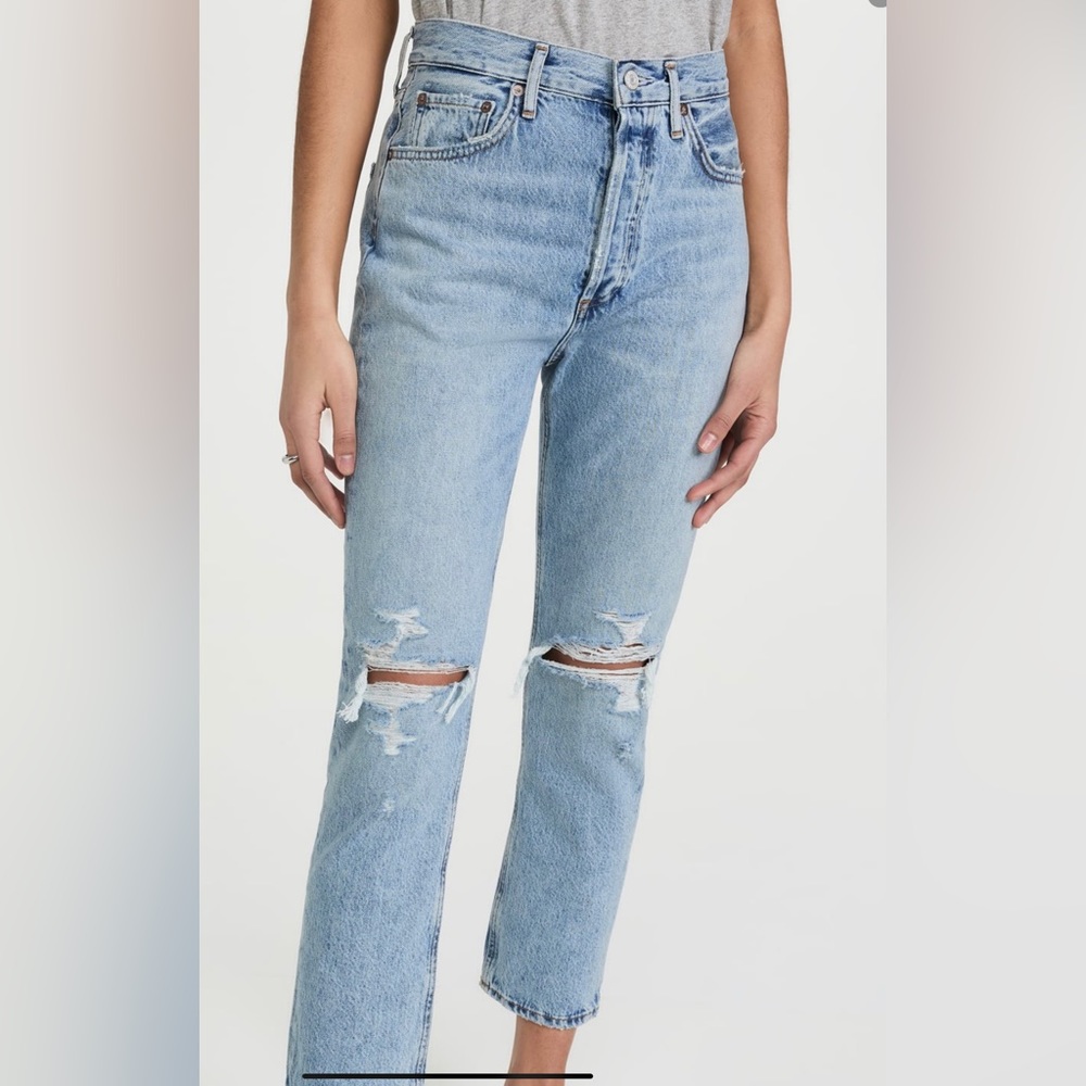 Agolde Riley Crop Jeans